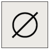 Diameter icon for accordion