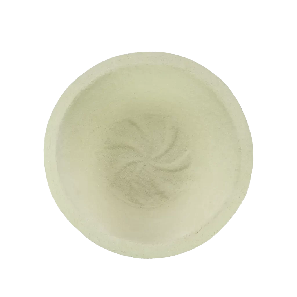 Wood pulp Banneton 750g bread round with spiral