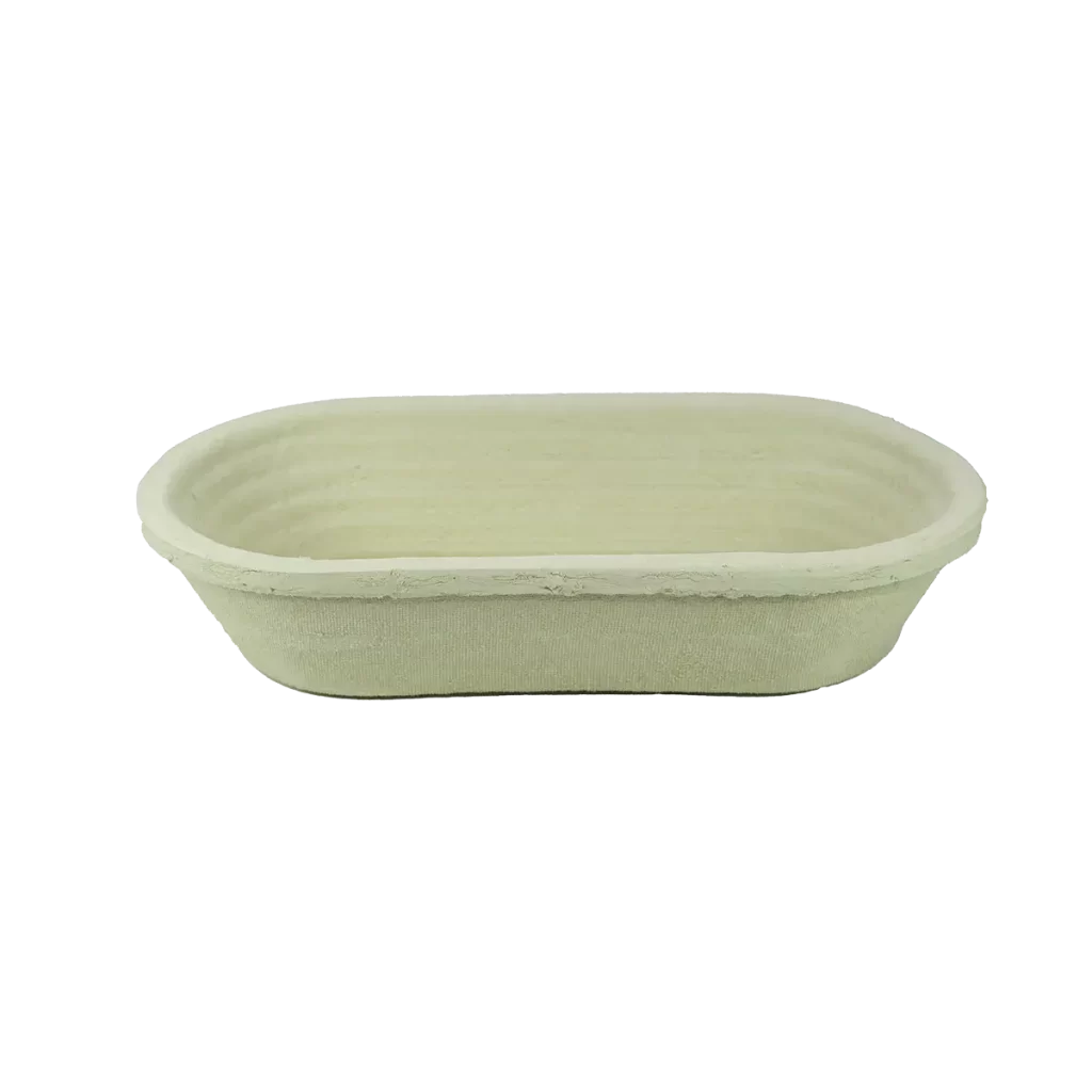 Wood pulp Banneton 1kg bread long oval crease Wood pulp Banneton 1kg bread long oval crease
