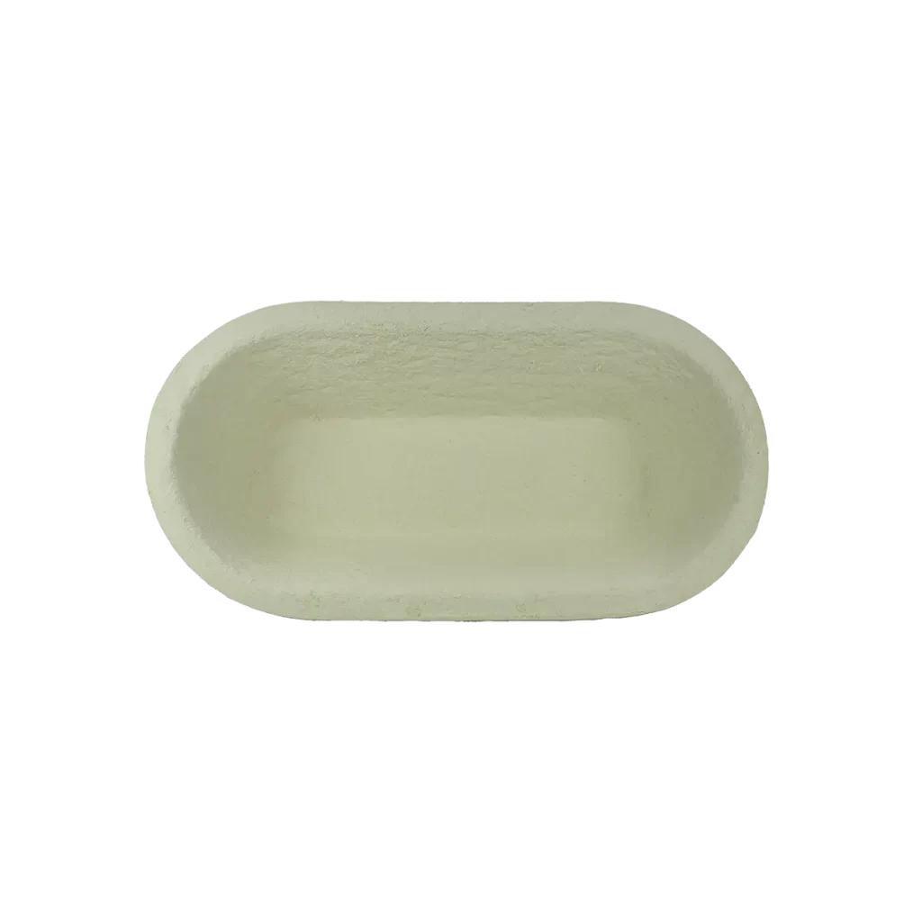 Wood pulp Banneton 1kg bread long oval smooth Wood pulp Banneton 1kg bread long oval smooth