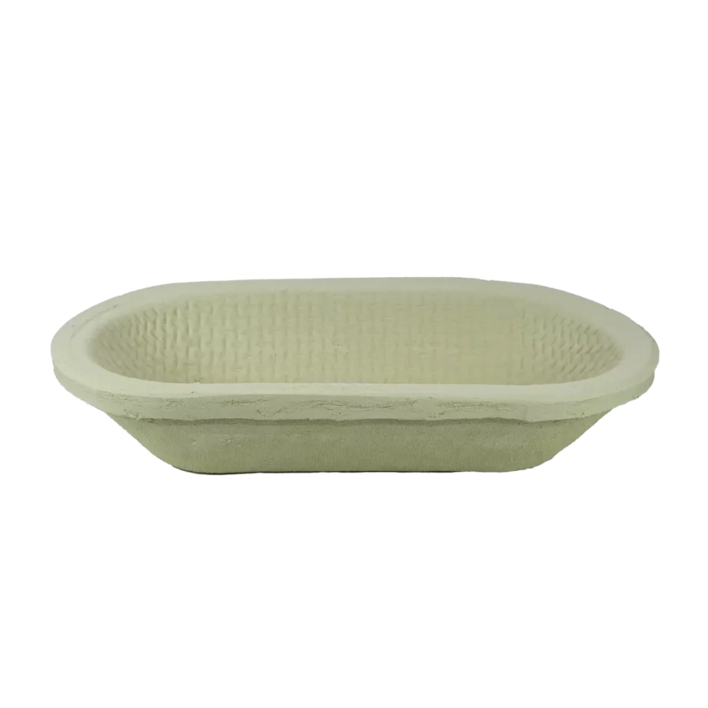 Wood pulp Banneton bread 1kg long oval waffle Wood pulp Banneton bread 1kg long oval waffle