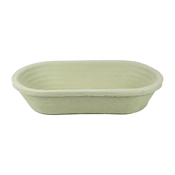 Zellstoff banneton lang oval glatt für brot 0. 75kg