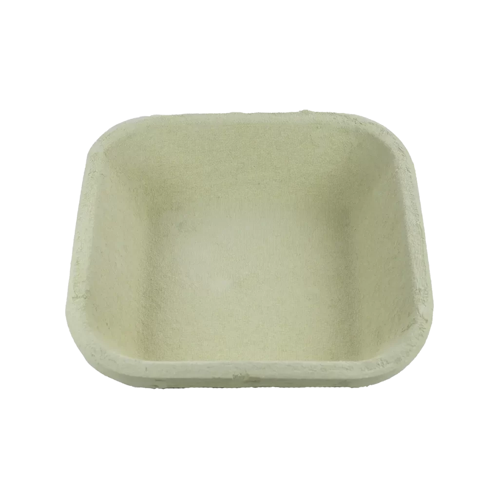 Woodpulp Banneton quadratic smooth for bread 2kg