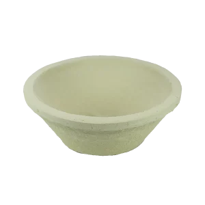 Woodpulp Banneton round smooth for bread 500 g